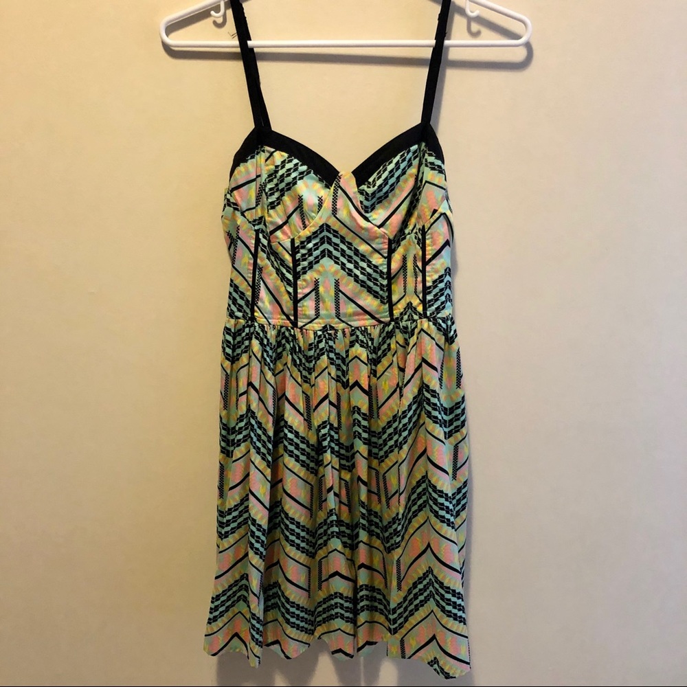 Band Of Gypsies Bustier Spaghetti Strap Dress